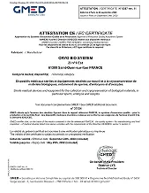 CE Certificate MDD